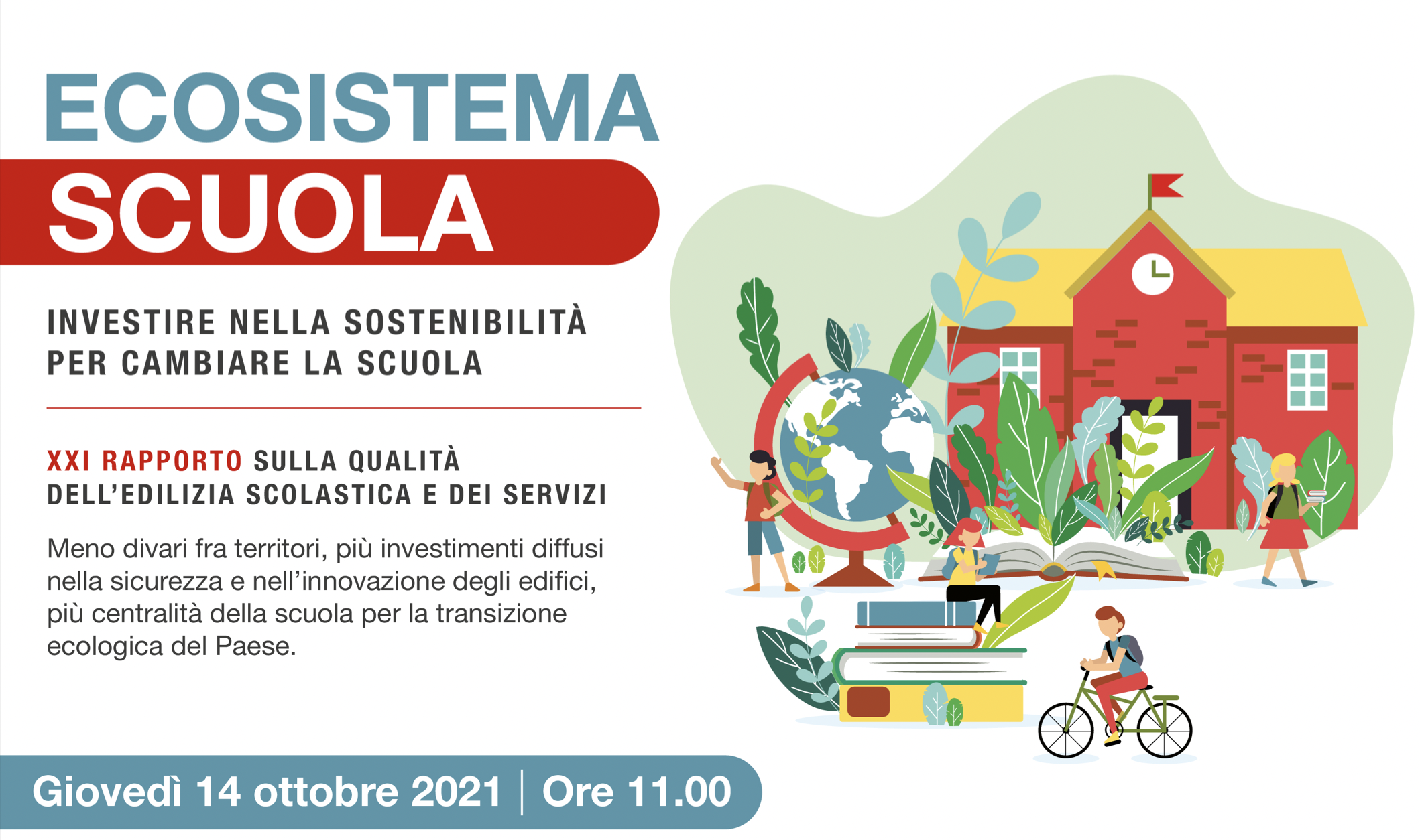 Ecosistema Scuola, investire sulla sostenibilità per cambiare la scuola